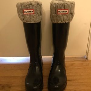 Hunter Fleece-Lined Tall Boot Socks